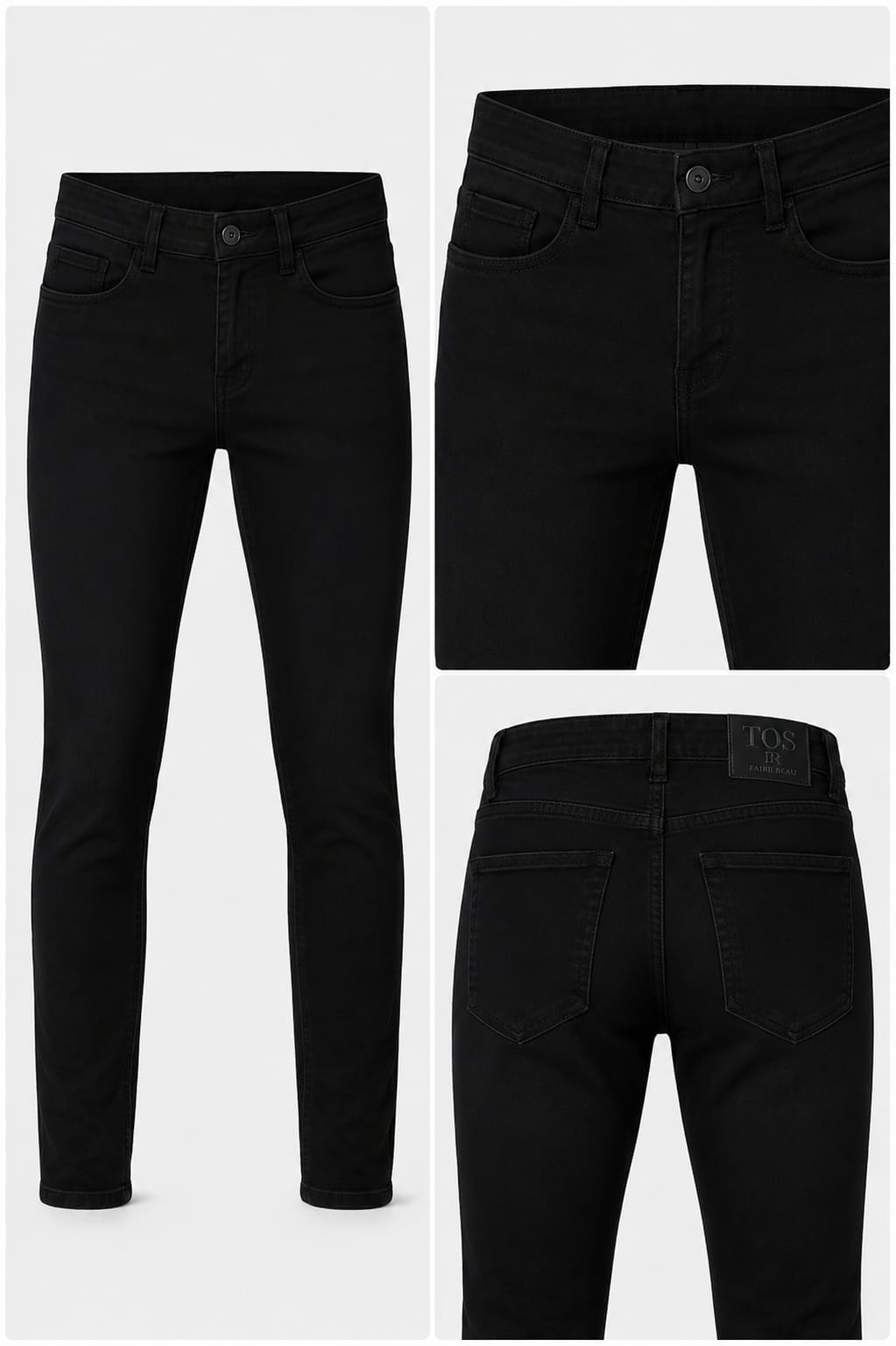 Premium Black Slim Fit Jeans
